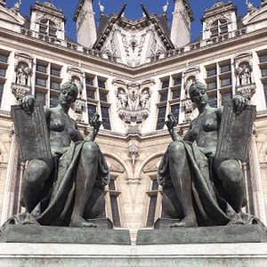 The City Hall of Paris, by PARIS BY EMY