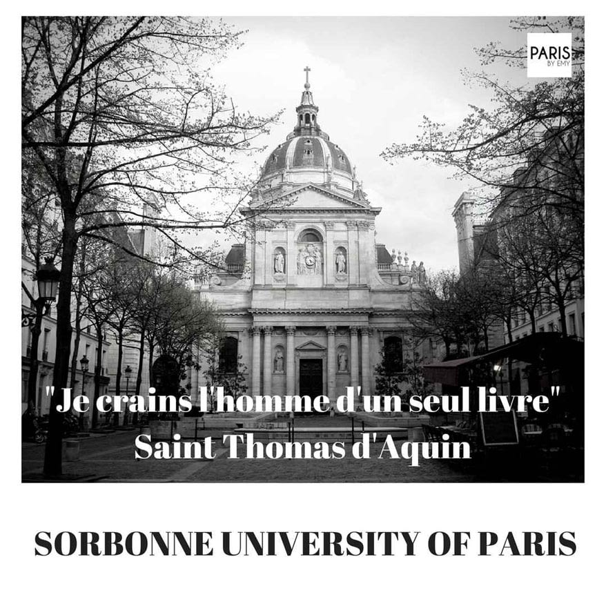 Sorbonne University PARIS BY EMY Student Tours Paris 