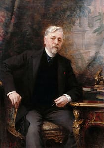 Portrait of Gustave Eiffel what to do in Paris by PARIS BY EMY