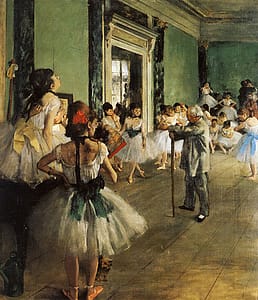 Degas la classe de danse 1874 Impressionism History by PARIS BY EMY