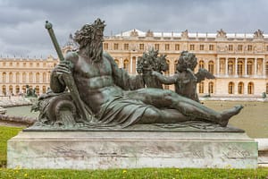 Palace of Versailles from the gardens and park PARIS BY EMY