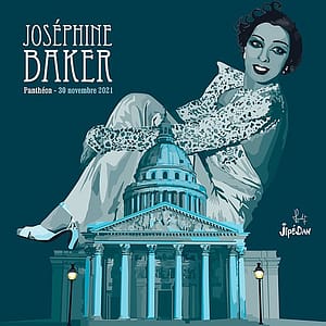 Josephine Baker journey to the pantheon by PARIS BY EMY