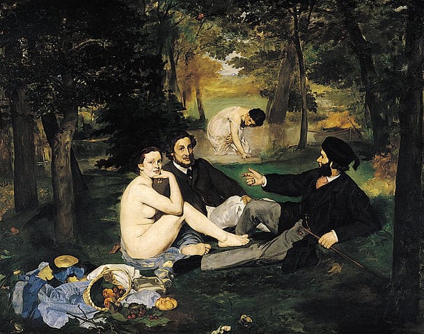 Orsay Museum Edouard Manet le déjeuner sur l'herbe 1863